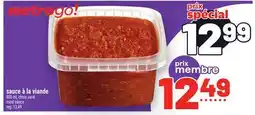 Metro SAUCE À LA VIANDE | MEAT SAUCE offer