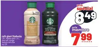 Metro CAFÉ GLACÉ STARBUCKS | STARBUCKS ICED COFFEE offer