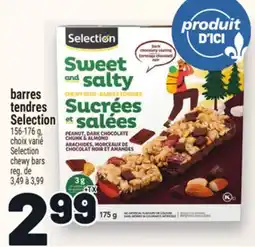 Metro BARRES TENDRES SELECTION | SELECTION CHEWY BARS offer