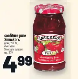 Metro CONFITURE PURE SMUCKER'S | SMUCKER'S PURE JAM offer