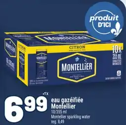 Metro MONTELLIER SPARKLING WATER offer