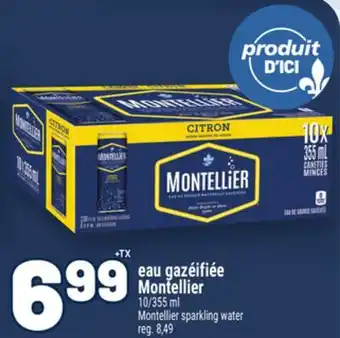 Metro MONTELLIER SPARKLING WATER offer