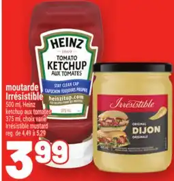 Metro MOUTARDE IRRÉSISTIBLE | IRRÉSISTIBLE MUSTARD offer