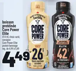 Metro BOISSON PROTÉINÉE CORE POWER ELITE | CORE POWER ELITE PROTEIN BEVERAGE offer