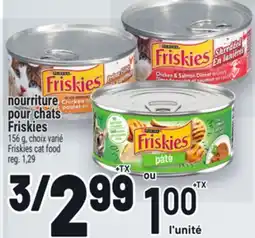 Metro NOURRITURE POUR CHATS FRISKIES offer