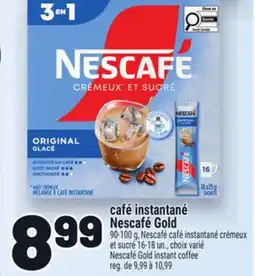 Metro CAFÉ INSTANTANÉ NESCAFÉ GOLD | NESCAFÉ GOLD INSTANT COFFEE offer