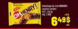 Metro EMBALLAGE DE 4 HERSHEY offer