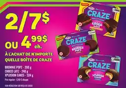 Metro BROWNIE POPZ - 200 G CHOCO LAYZ- 240 G XPLOSION CAKES - 324 G offer