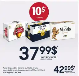 Metro CORONA OU STELLA ARTOIS offer