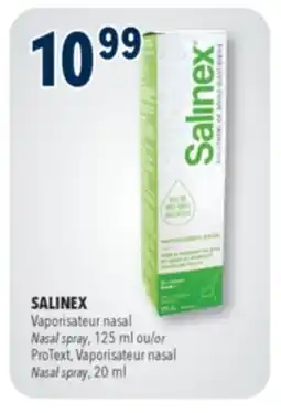 Familiprix SALINEX, Nasal spray, 125 ml or ProText, Nasal spray, 20 ml offer
