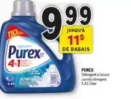 Familiprix Purex 4-in-1 after the rain concentrated detergent offer