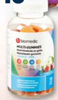 Familiprix Biomedic women multivitamin gummies 130un offer