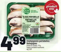 Metro CHAMPIGNONS PORTOBELLOS BIOLOGIQUES | ORGANIC PORTOBELLO MUSHROOMS offer
