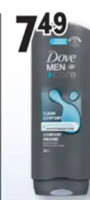 Familiprix Dove Men+Care Clean Comfort body & face wash 532ml offer