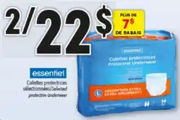 Familiprix Essentiel extra absorbency protective underwear L 14un offer