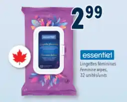 Familiprix Essentiel Feminine Wipes 32un offer