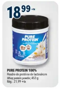 Familiprix Pure Protein 100% Whey vanilla cream powder offer