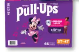Familiprix Huggies Pull-Ups training pants for girls Size 3-4 (32-40lb) - 66un offer