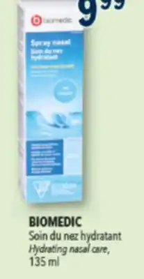 Familiprix Biomedic nasal spray medium stream offer