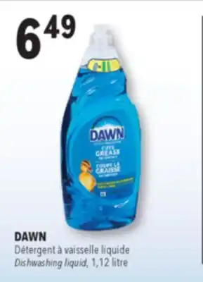 Familiprix DAWN Dishwashing liquid, 1,12litre offer