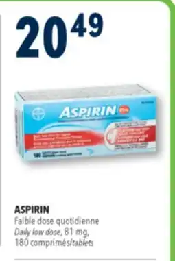 Familiprix ASPIRIN Daily low dose, 81 mg offer