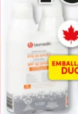 Familiprix Biomedic continous spray sunscreen SPF30 sport 177ml 2un offer