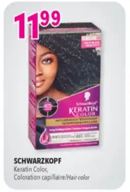 Familiprix Schwarzkopf Keratin Color Rich Even Color Permanent Hair Dye #1.0 Onyx Black offer