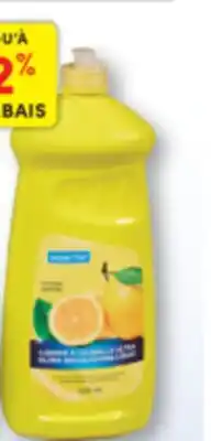 Familiprix Essentiel lemon ultra dishwashing liquid offer