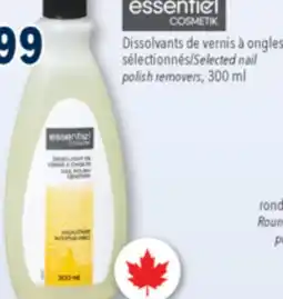 Familiprix Essentiel Cosmetik moisturizing nail polish remover offer