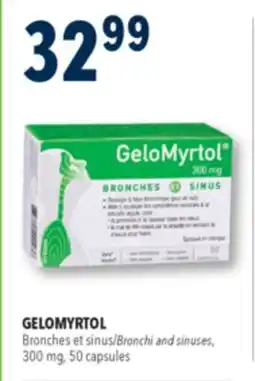 Familiprix GeloMyrtol bronchi & sinuses relief capsules 50un offer