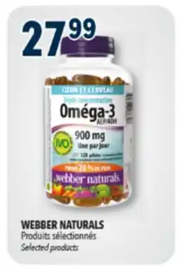 Familiprix Webber Naturals Heart and Mind Oméga-3 EPA/DHA Triple Strength softgels 120un offer