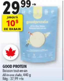 Familiprix Good Protein all-in-one Shake Vanilla Milkshake offer