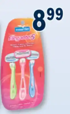 Familiprix ESSENTIEL, Selected disposable razors offer