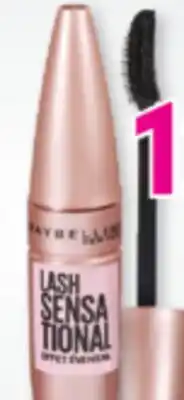 Familiprix Maybelline New York Lash Sensational Full Fan Effect volumizing mascara #253 Blackest Black offer