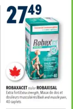 Familiprix Robaxacet back & muscle pain extra strength acetaminophen caplets 40un offer