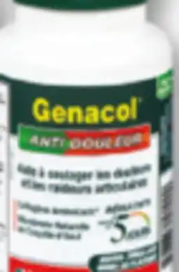 Familiprix GENACOL, Selected products offer