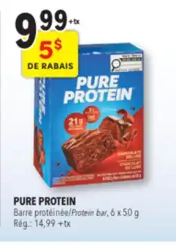 Familiprix Pure Protein gluten free bar chocolate deluxe offer