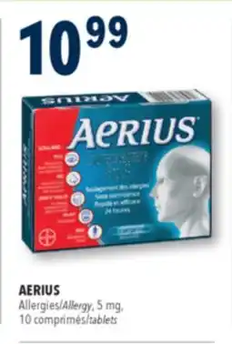Familiprix AERIUS, Allergy, 5 mg, 10 tablets offer