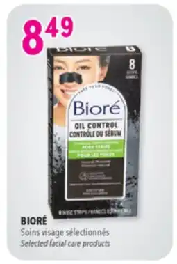 Familiprix Bioré Oil Control charcoal deep cleansing pore nose strips for oily skin 8un offer