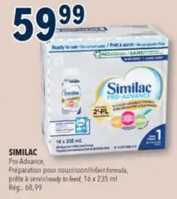 Familiprix Similac Pro-Advance milk-based iron-fortified infant formula Step 1 offer