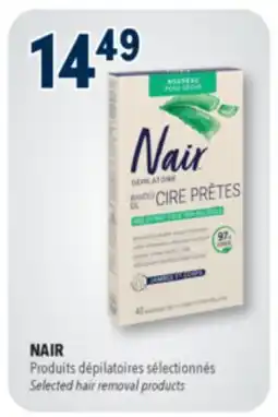 Familiprix NAIR, Selected hair removal products offer