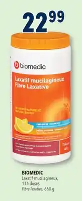 Familiprix BIOMEDIC 114doses Fibre laxative, 660g offer