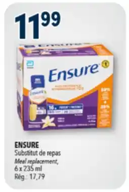 Familiprix ENSURE Meal replacement offer