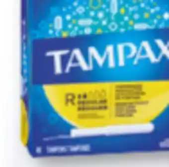 Familiprix Tampax tampons regular abs 40un offer