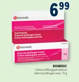 Familiprix BIOMEDIC, External antifungal cream offer