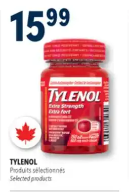 Familiprix TYLENOL, Selected products offer