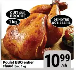Pasquier Poulet BBQ entier chaud offer