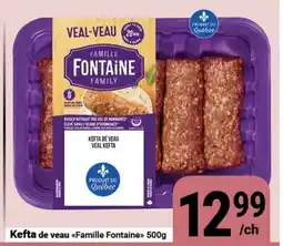 Pasquier Kefta de veau Famille Fontaine offer