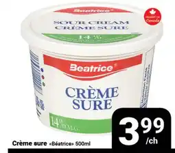 Pasquier Crème sure Béatrice offer