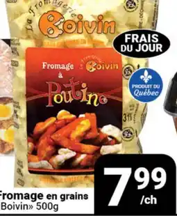 Pasquier Fromage en grains Boivin offer